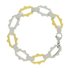 Designer Gold Plated 316 Stainless Steel Links Bracelet For Men Bulk