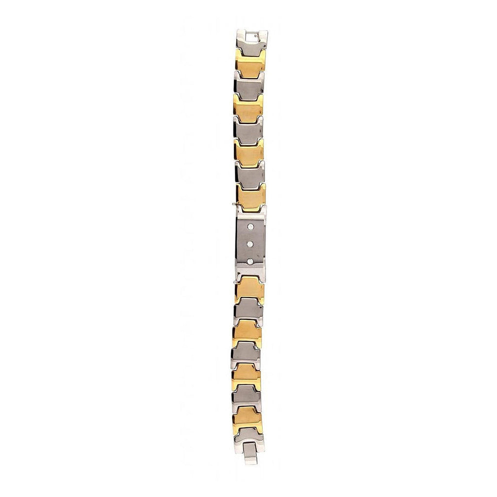 Watch Strap Style Silver Gold Magnetic Tungsten Ceramic Bracelet Bulk
