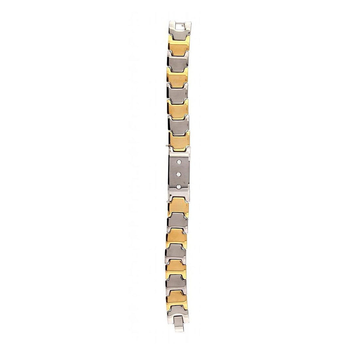Watch Strap Style Silver Gold Magnetic Tungsten Ceramic Bracelet Bulk