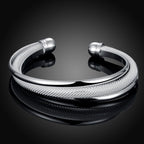 316L Surgical Stainless Steel Mesh Cuff Kada Men Bracelet Bangle Bulk