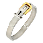 Watch Buckle Style Free Size Stainless Steel Kada Bracelet Men Bulk