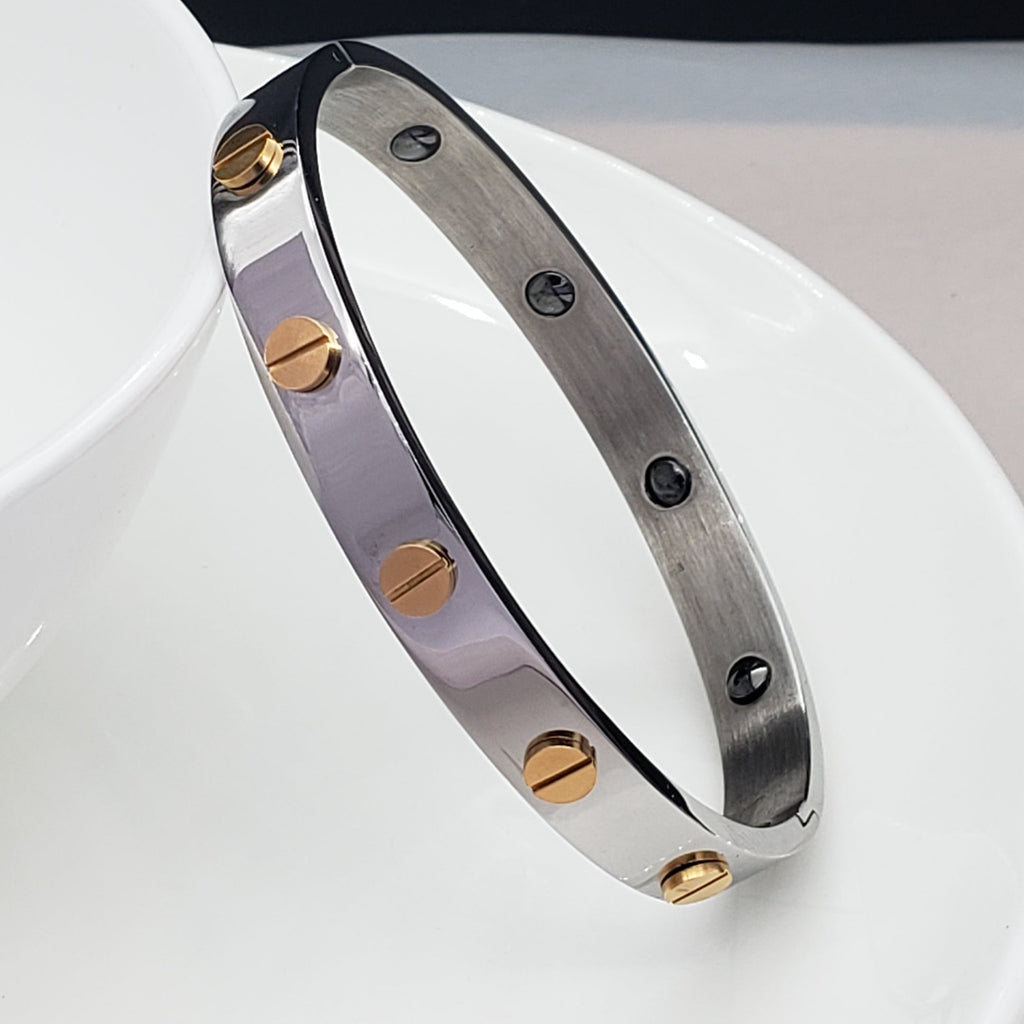 Men Stainless Steel Free Size Bio magnetic Kada Bracelet For Men Bulk