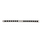 Id Black Links Watch Strap Style Stainless Steel Bracelet For Men