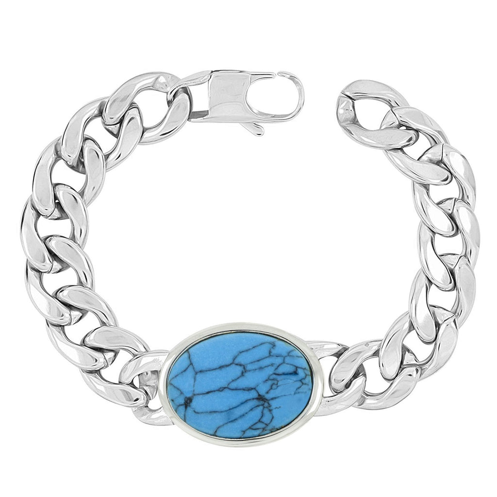 Salman Khan Curb Cuban 316L Surgical Stainless Steel Bracelet Men Bulk