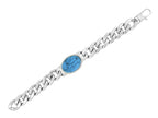 Salman Khan Curb Cuban 316L Surgical Stainless Steel Bracelet Men Bulk