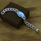Salman Khan Curb Cuban 316L Surgical Stainless Steel Bracelet Men Bulk