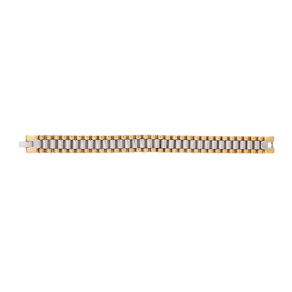 316L Stainless Steel 22K Gold Stylish Bracelet For Men Bulk Secondary image