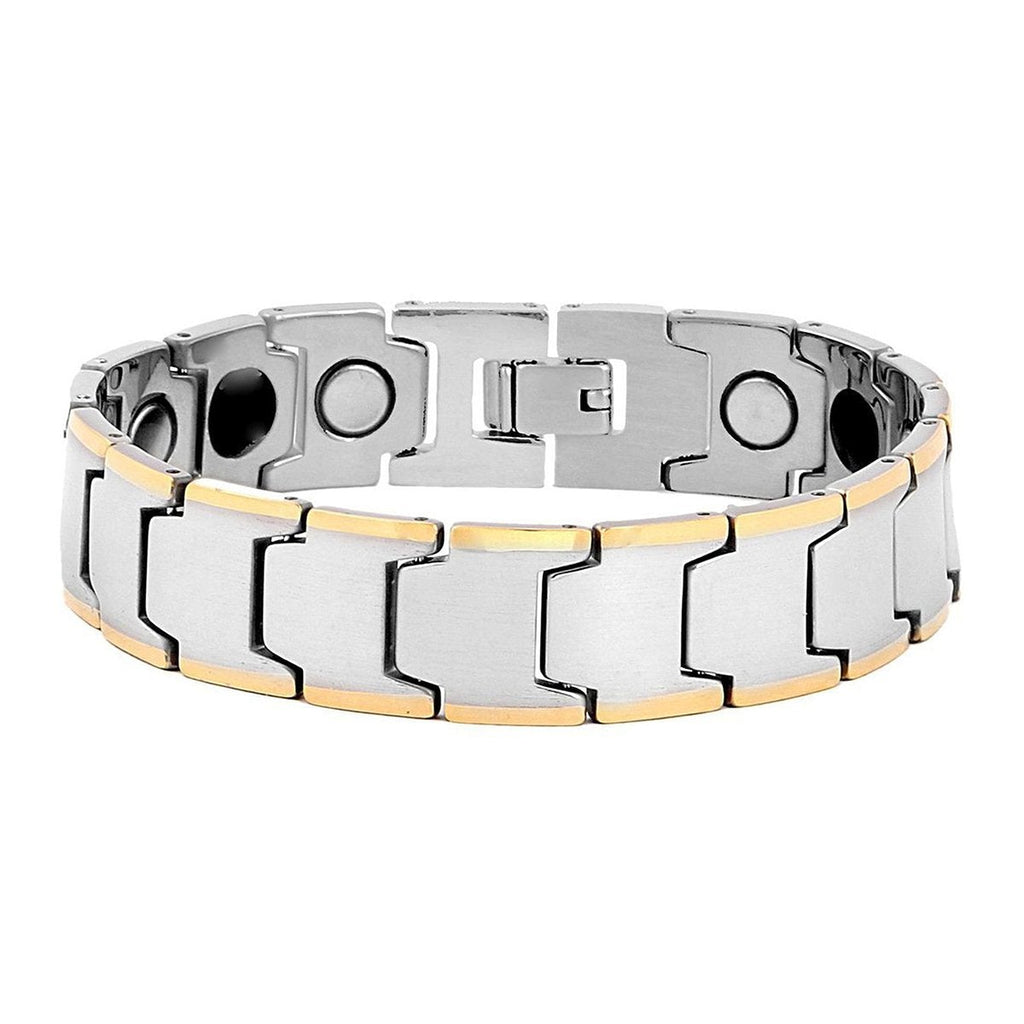 Tungsten Carbide Ceramic Magnetic Therapy Health Energy Bracelet Bulk