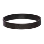 Stainless Steel Screw Black Oval Macho Kada Stylish Bracelet Men Bulk
