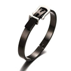 Watch Buckle Style Free Size Stainless Steel Kada Bracelet Men Bulk