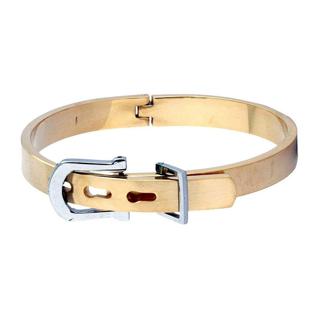 Watch Buckle Style Free Size Stainless Steel Kada Bracelet Men Bulk