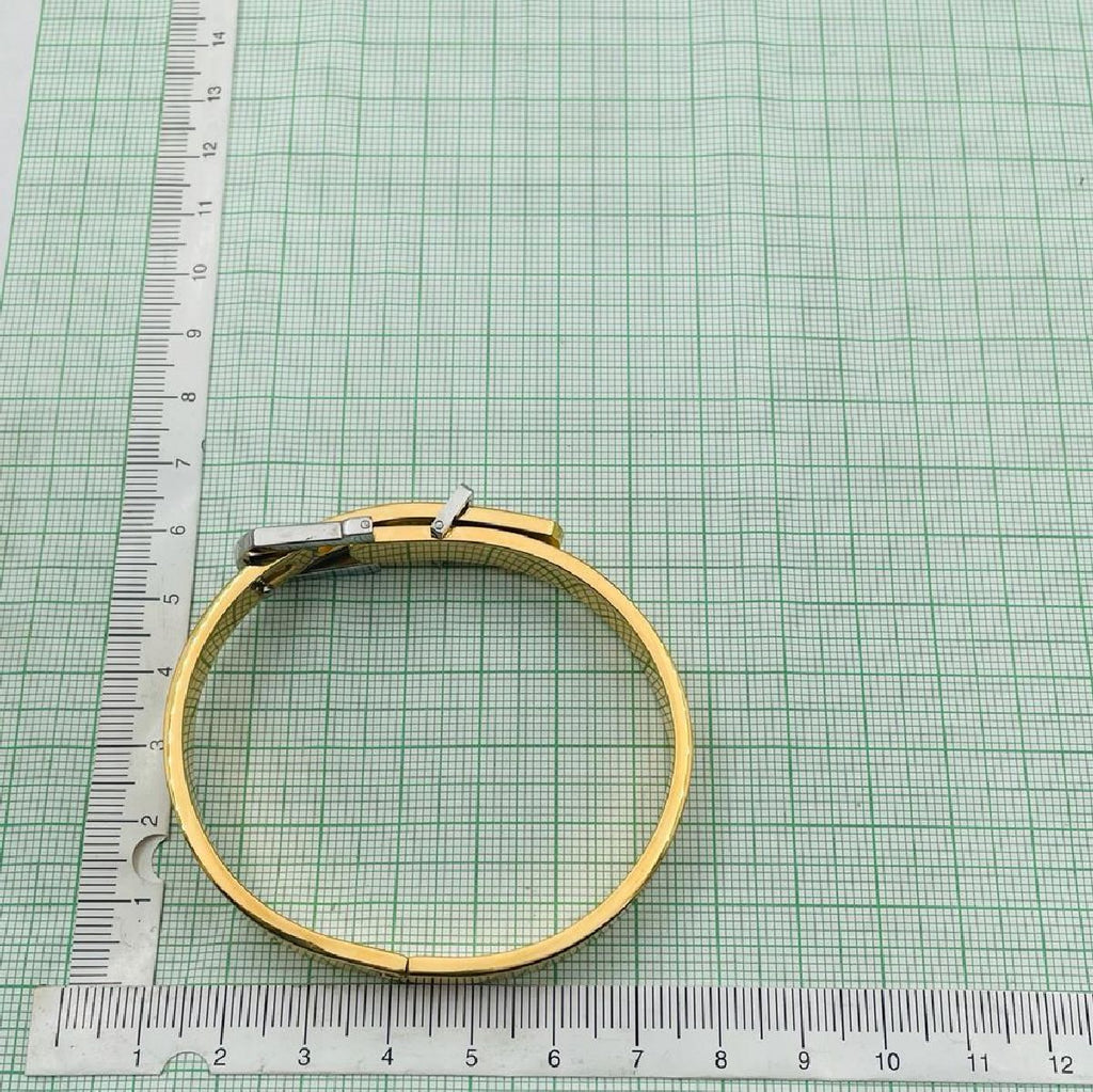 Watch Buckle Style Free Size Stainless Steel Kada Bracelet Men Bulk