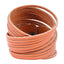 Multi Strand Tan Brown Handcrafted Leather Strand Bracelet Men Bulk