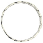 Titanium Stainless Steel Silver Gold Magnetic Therapy Health Energy Bracelet Men