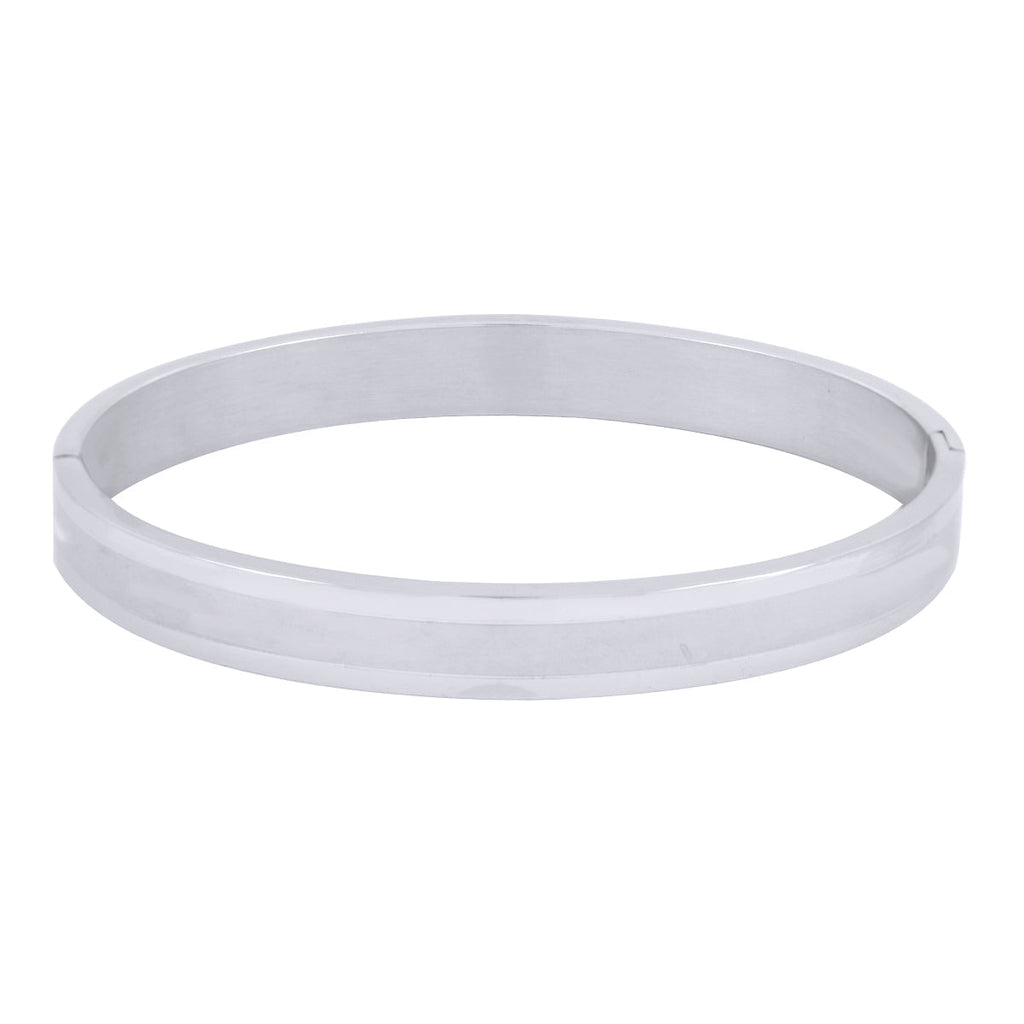Classic American Diamond CZ Stainless Steel Kada Bangle Bracelet Bulk