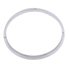Classic American Diamond CZ Stainless Steel Kada Bangle Bracelet Bulk