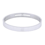 Classic American Diamond Stainless Steel Kada Bangle Bracelet Men