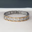 Italian 316L Stainless Steel 18K Gold Plated Bracelet For Men Bulk