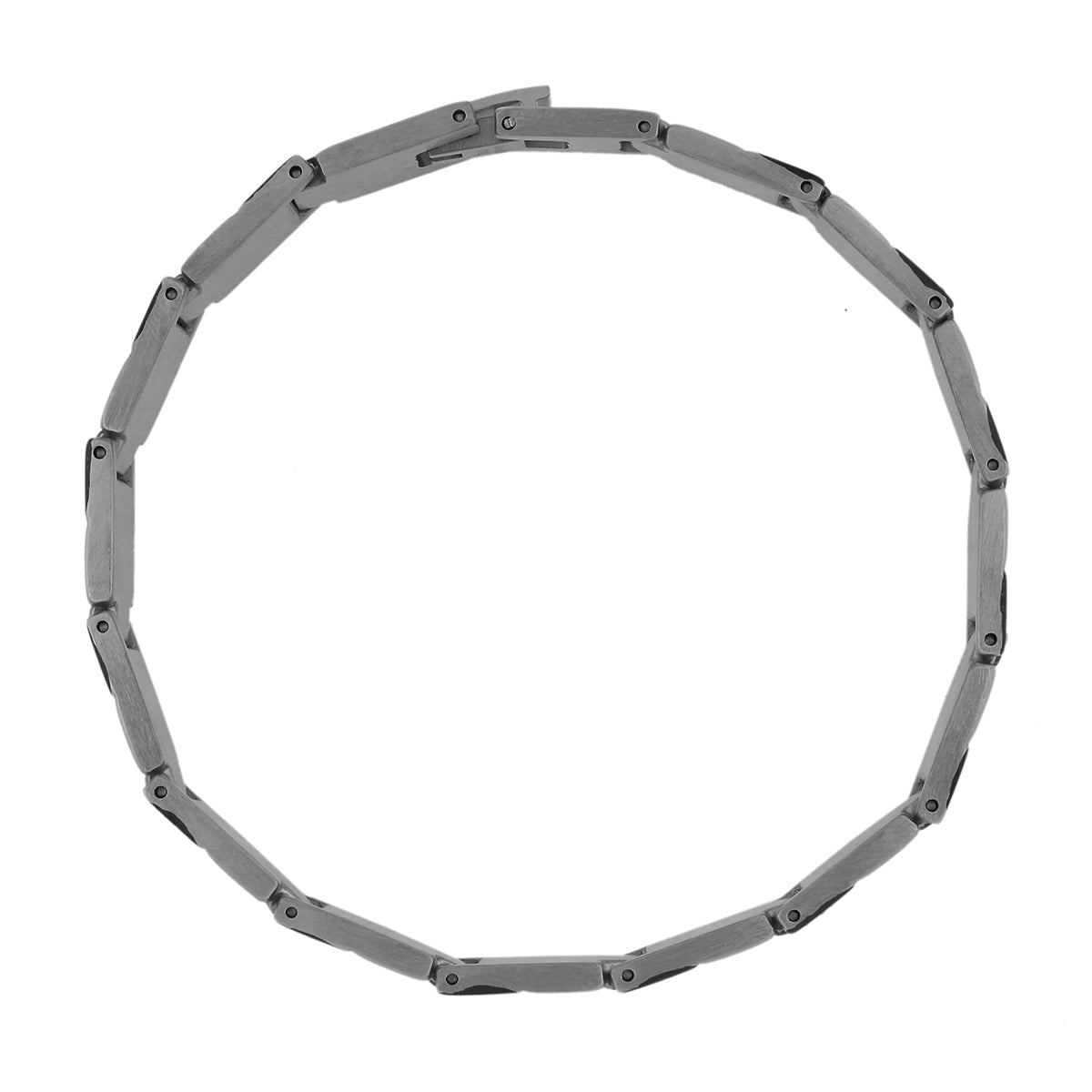 Italian 316L Stainless Steel Black Plated Bracelet For Men Bulk