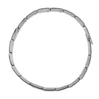 Black Silver 316L Stainless Steel Pt. Strand Bracelet For Men Bulk