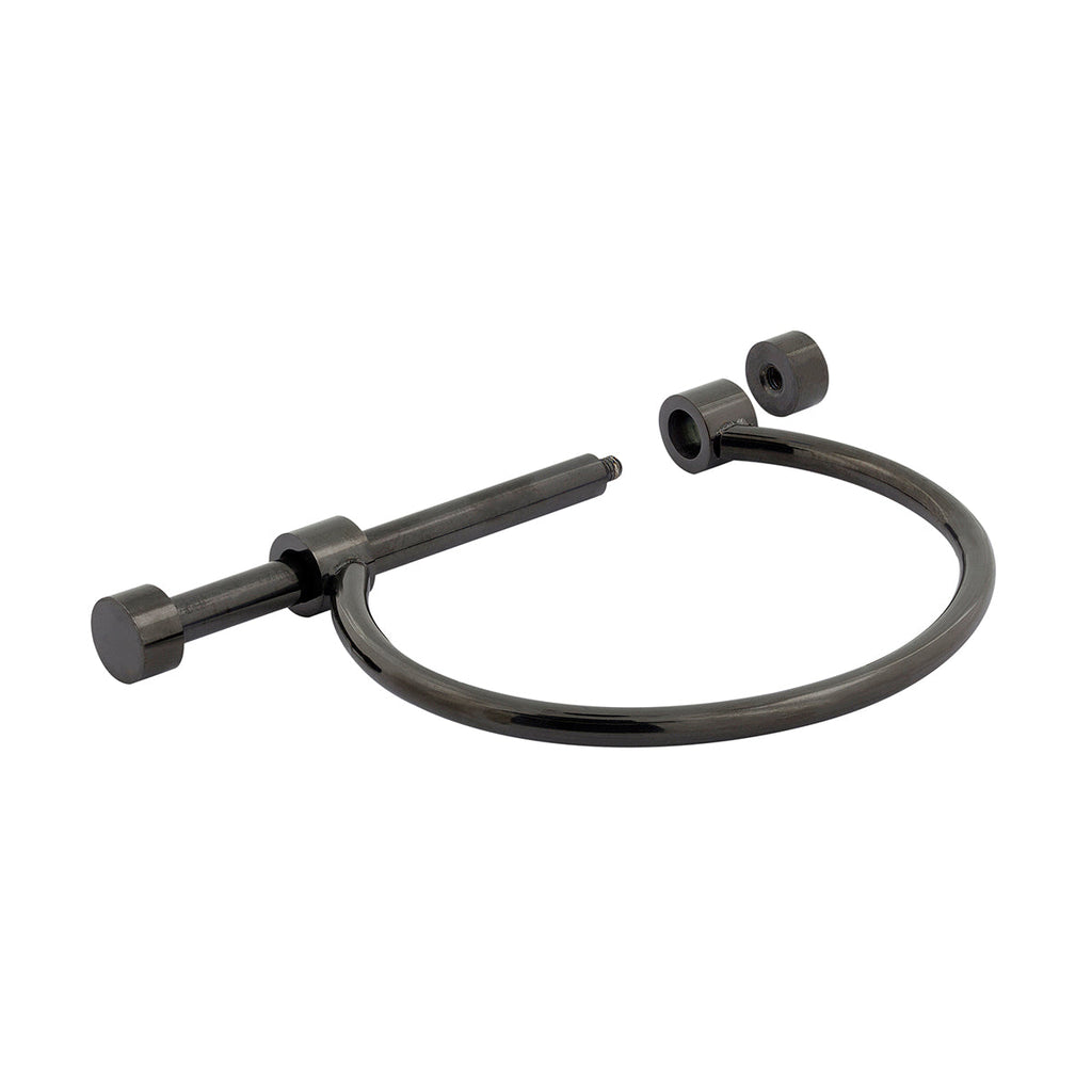 D Shape Bar Horse Show Cuff Shackle Stainless Steel Bangle Bracelet
