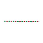 Tennis Red Green Cubic Zirconia American Diamond Bracelet Women Bulk