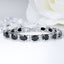 Tennis Black Cubic Zirconia American Diamond Bracelet For Women Bulk