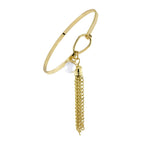 Delicate Dangling 18K Gold Brass Bangle Kada Cuff Bracelet Women Bulk