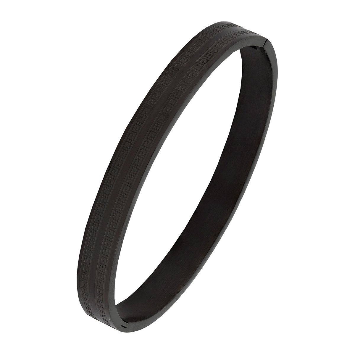 Designer Black Stainless Steel Bangle Kada Bracelet Men Bulk