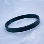 Designer Black Stainless Steel Bangle Kada Bracelet Men Bulk