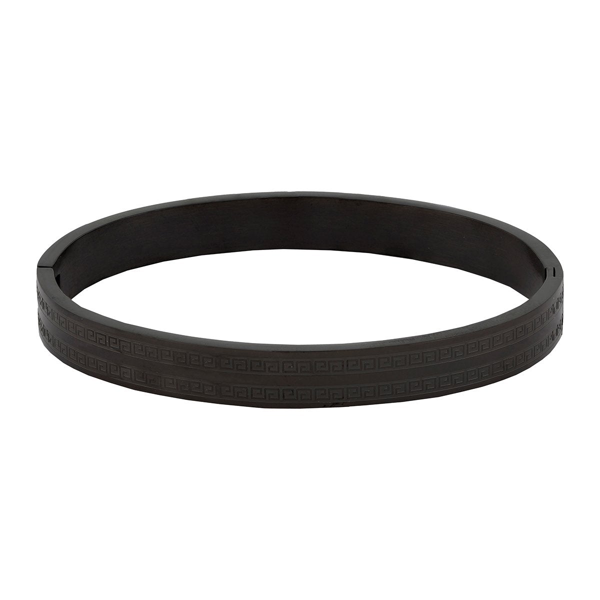 Designer Black Stainless Steel Bangle Kada Bracelet Men Bulk