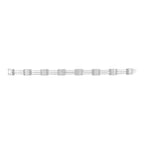 Geometric Glossy Matte Links Daily Stainless Steel Bracelet Men Bulk