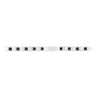 Stylish Biker Black Accents 316L Stainless Steel Bracelet For Men