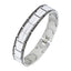 Stylish Biker Black Silver 316L Stainless Steel Bracelet For Men Bulk
