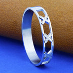 Cross Stainless Steel Openable Bangle Cuff Kada Bracelet Women Bulk