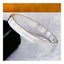 Etched Silver Stainless Steel Kada Bangle Bracelet Men Bulk