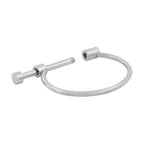 D Shape Bar Horse Show Cuff Shackle Stainless Steel Bangle Men Bulk