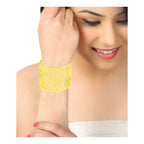 Waves Cuff Party Statement Mesh Gold Cuff Kada Bangle Bracelet Bulk