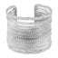 Party Statement Mesh Silver Cuff Kada Bangle Bracelet Girls Women Bulk