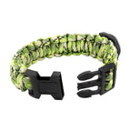 Green Compass Outdoor Camping Adventure Wrist Band Paracord Bracelet