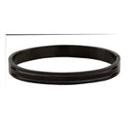 Designer Black Stainless Steel Kada Bangle Bracelet Men Bulk
