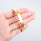 8Mm Stainless Steel Letter Engraved Silver Bangle Cuff Bulk