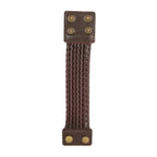 Rope Funky Genuine Handcrafted Brown Leather Bracelet Boys Bulk