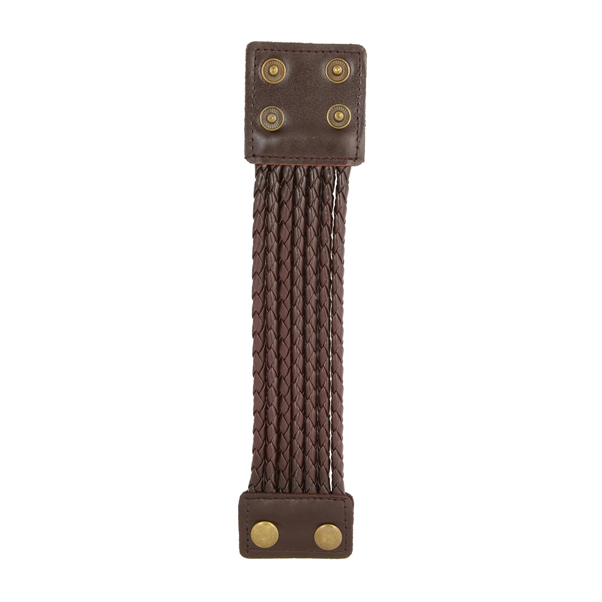 Rope Funky Genuine Handcrafted Brown Leather Bracelet Boys Bulk