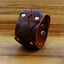 Denim Wear Tan Brown Handcrafted Leather Wrist Band Bracelet Men Bulk