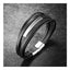 Multi-Layer Black Leather Wrist Wrap Band Strand Bracelet Bulk