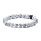 Howlite Lava Reiki Meditation Yoga Healing Beads Distance Bracelet