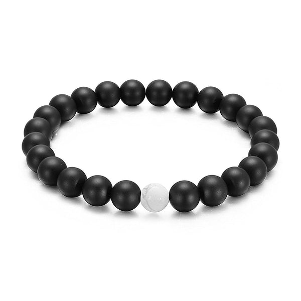 Onyx Lava Reiki Meditation Yoga Healing Beads Distance Bracelet Bulk Secondary image