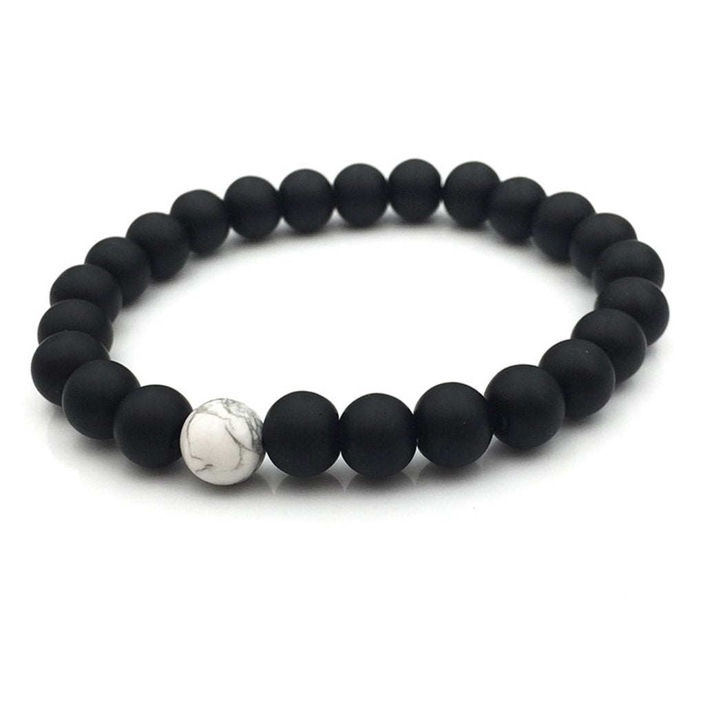 Onyx Lava Reiki Meditation Yoga Healing Beads Distance Bracelet Bulk