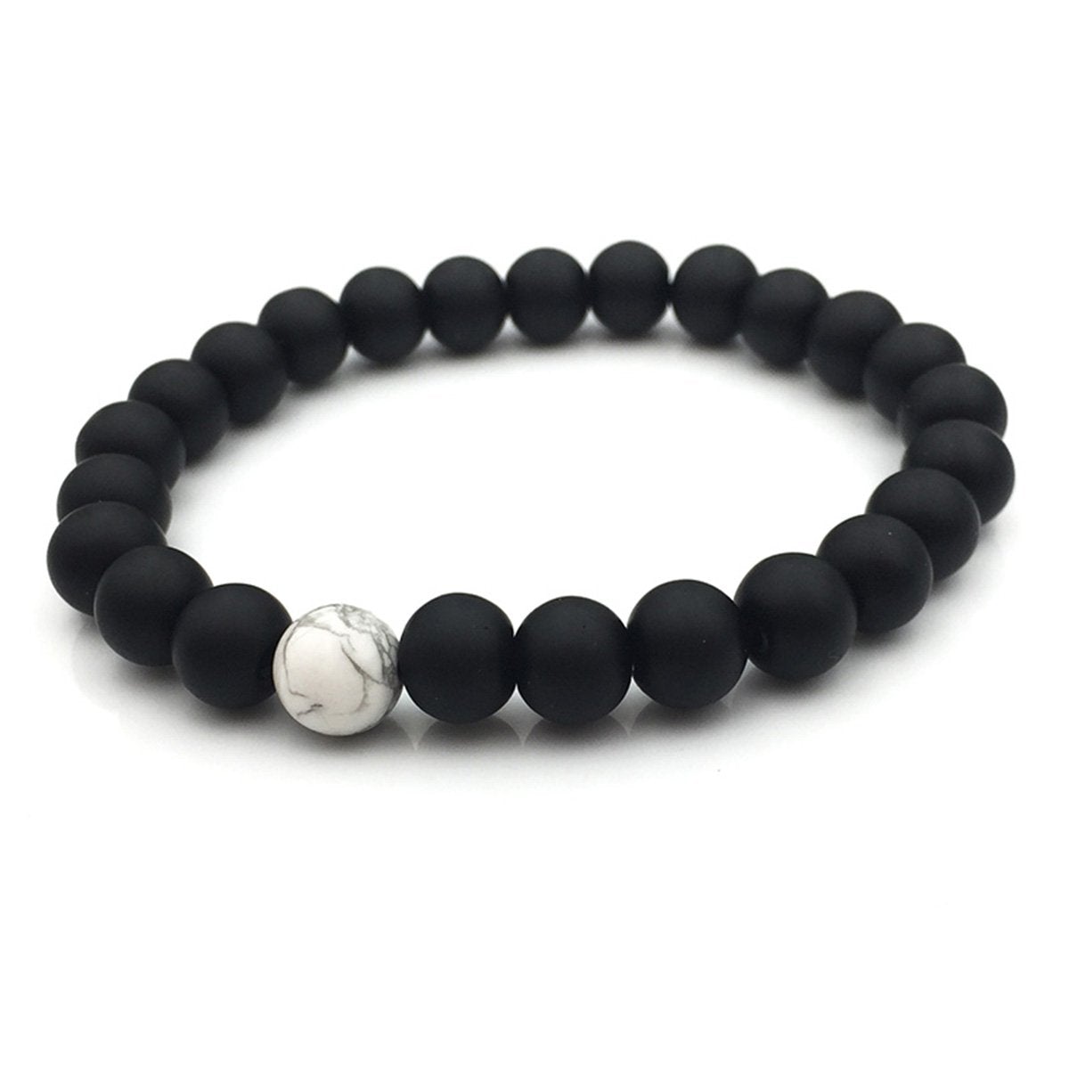 Onyx Lava Reiki Meditation Yoga Healing Beads Distance Bracelet Bulk